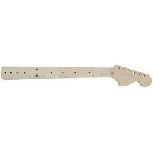 Load image into Gallery viewer, NEW High Quality MIJ Large Headstock Maple Strat Neck 1P skunk stripe UNFINISHED