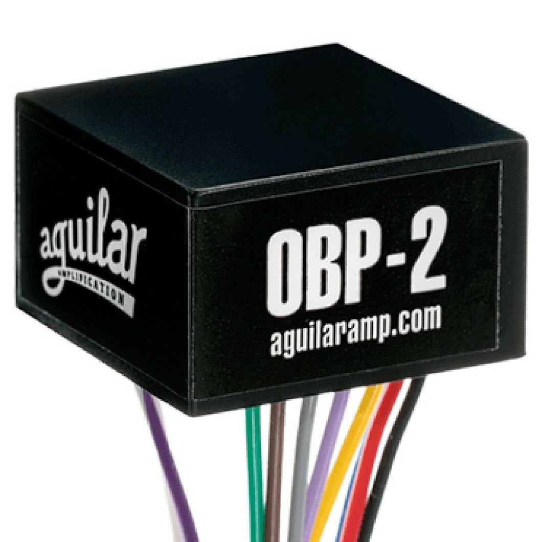 NEW Aguilar OBP-2SK Stacked 2 Band Boost Cut 9 or 18 Volt Onboard Bass Preamp