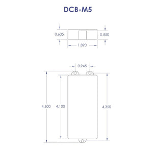 NEW Aguilar DCB-M5 5-String MusicMan Dual Ceramic Bar Magnet M5 Size - MUSIC MAN