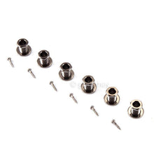 Load image into Gallery viewer, NEW Gotoh SG381 PEARLOID Button Tuning Keys 6 in line 16:1 Ratio - COSMO BLACK