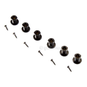 NEW Hipshot 6-in-Line Locking STAGGERED SMALL Butttons LEFT-HANDED - BLACK