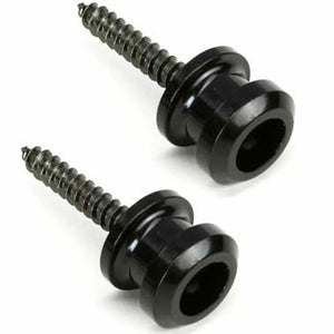 NEW Grover End Pins for Quick Release Strap Locks Electric Guitar & Bass - BLACK