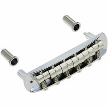 Load image into Gallery viewer, NEW Bridge for Fender Mustang® Guitar 2-7/8&quot; Post 2-3/16 string Spacing - CHROME