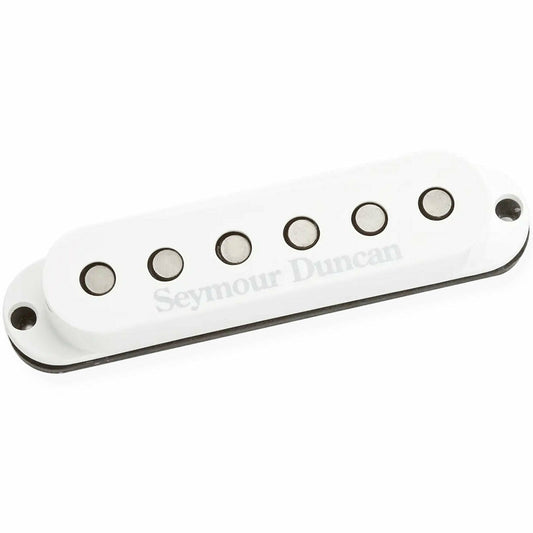 NEW Seymour Duncan SSL-5 Custom Staggered Strat MIDDLE RwRp Guitar Pickup, WHITE