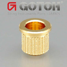 Load image into Gallery viewer, NEW (6) Gotoh TLB-1 String Body Ferrules for Fender Telecaster/Tele - GOLD