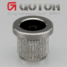 Load image into Gallery viewer, NEW (4) Gotoh TLB-2 String Body Ferrules for BASS Through Body - COSMO BLACK