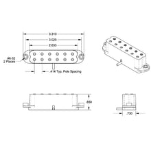 Load image into Gallery viewer, NEW Seymour Duncan SLSD-1n Lil’ Screamin Demon Strat Humbucker Pickup - BLACK