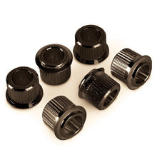 Load image into Gallery viewer, NEW (6) Gotoh Bushings for 9.2mm Peghole, 6.5mm inside diameter Post COSMO BLACK