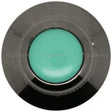 Load image into Gallery viewer, NEW (1) Q-Parts UFO Guitar Knob KBU-0742 Acrylic Teal on Top - COSMO BLACK