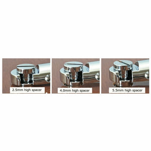 NEW (2) Tailpiece Lock System Metric FIXER for Guitar Stop Studs Import - GOLD