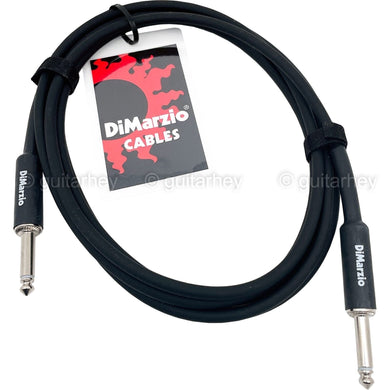NEW DiMarzio 18ft Straight Basic Guitar Cable for Instrument to Amp - BLACK PVC