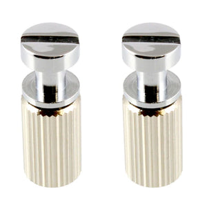 (2) Studs and Anchors for Stop Tailpiece USA Gibson® 5/16" - 24 thread - CHROME
