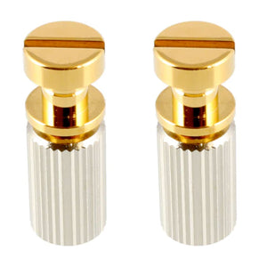 (2) Studs and Anchors for Stop Tailpiece USA Gibson® 5/16" - 24 thread - GOLD