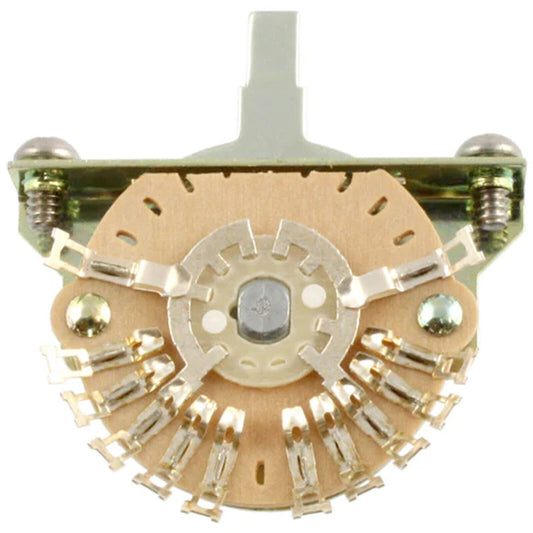 NEW Oak Grigsby 5-Way 2-Pole Switch Stratocaster Guitar Stainless Steel Screw
