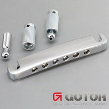 Load image into Gallery viewer, NEW Gotoh 510FA Aluminium Stop Tailpiece - CHROME
