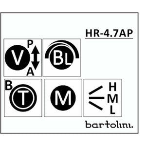 NEW Bartolini HR-4.7AP/918 Pre-Wired Harness, 3 Band EQ, 4 Pots, 1 Toggle