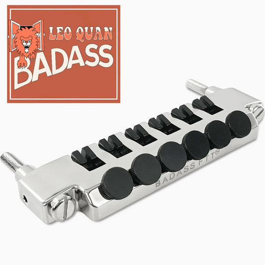 NEW Leo Quan® Badass FTT™ Fine Tuner Tailpiece - CHROME