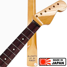 Carregar imagem no visualizador da galeria, NEW Licensed by Fender® SRNF-C Replacement Neck for Stratocaster® Maple Rosewood