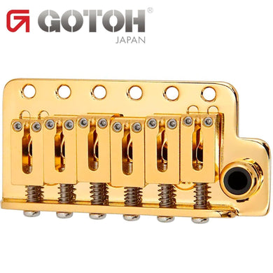 Gotoh NS510TS-FE2 Non-locking Tremolo Bridge Steel Block NARROW Spacing - GOLD