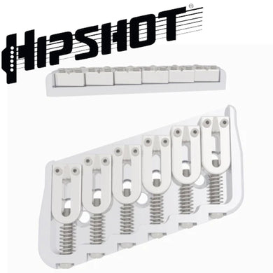 USA Hipshot 6 String Multi-Scale Fixed Guitar Bridge 18° Angle .125