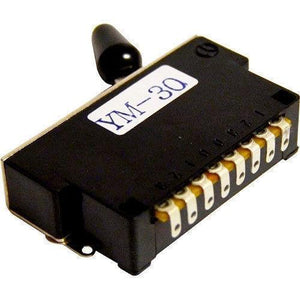 NEW 3-Way YM-30 Import Switch for Guitar or Bass w/ Black Tip, Includes Screws