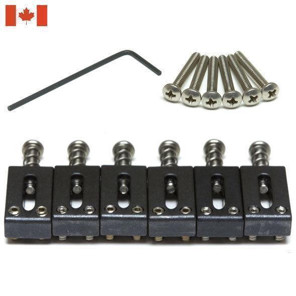 NEW Graph Tech String Saver Strat & Tele Guitar Saddles 2-1/16" Space PS-8000-00