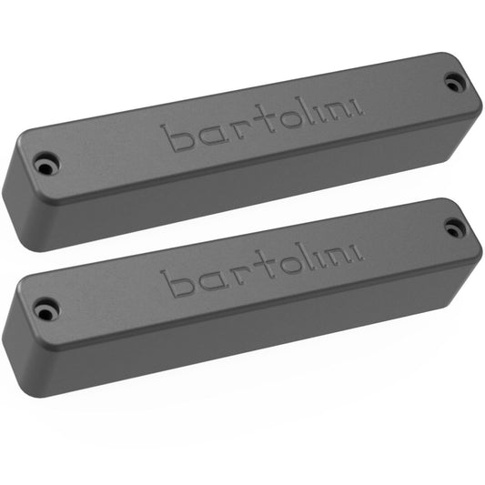 NEW Bartolini X55CBJD B1/T1 Classic Bass 5-string Soapbar Pickup SET - BLACK