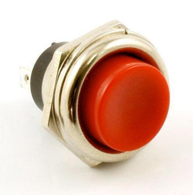 NEW Momentary Push Button KILL SWITCH For Guitar S.P.S.T. - RED BUTTON - SPST