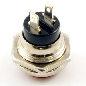 NEW Momentary Push Button KILL SWITCH For Guitar S.P.S.T. - RED BUTTON - SPST