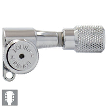 Load image into Gallery viewer, NEW Hipshot Tuners Schaller Mini M6 Style LOCKING knurled SK1C Set 3x3 - CHROME