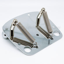 Load image into Gallery viewer, NEW Mustang TREMOLO Tailpiece Bridge Vibrato &amp; Whammy for Fender Guitar - CHROME