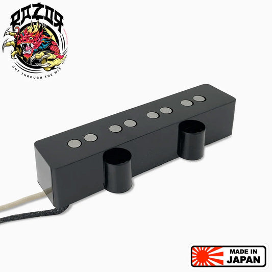 NEW Razor Power Single Coil Neck Pickup for Fender Jazz J Bass® JBN - BLACK