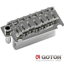 Load image into Gallery viewer, NEW Gotoh NS510TS-FE7 Non-locking 2 Point 7-STRING Tremolo Bridge 10.5mm, CHROME