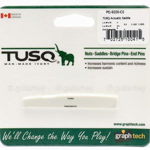NEW Graph Tech PQ-9200-C0 TUSQ Acoustic Saddle Compensated 1/8" Taylor Acoustic