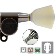 Load image into Gallery viewer, NEW Gotoh SG360-P4N MG Magnum Locking L3+R3 KEYSTONE Buttons Set 3x3 COSMO BLACK